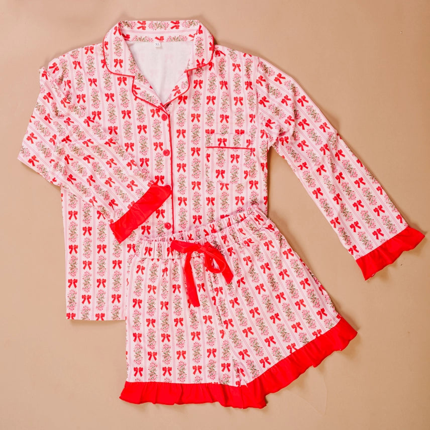 Oh So Merry Sweet Dreams Pajama Shorts Set