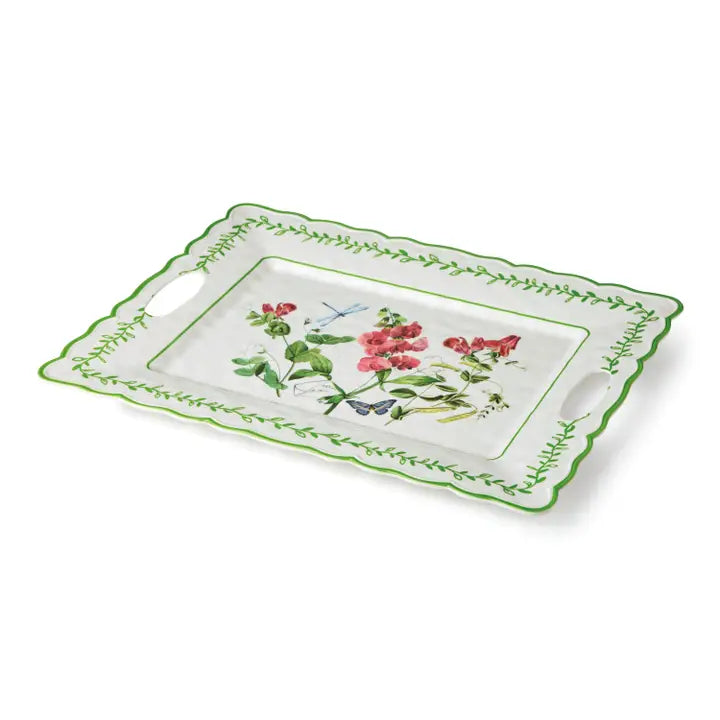 Mirabella Melamine Rectangular Platter with Handles