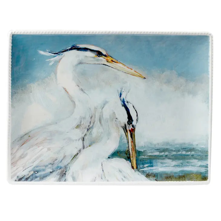 Shorebirds Rectangular Plattter