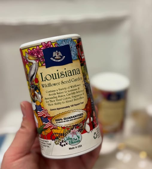 Louisiana Garden Shaker Can Seed Kit