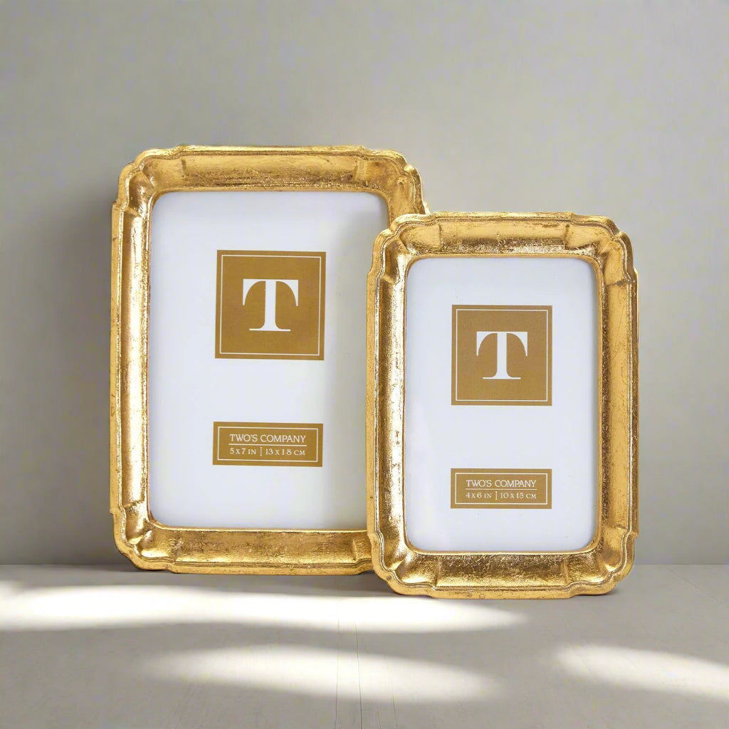 Gold Leaf Photo Frame