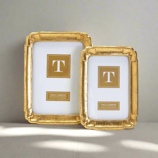 Gold Leaf Photo Frame