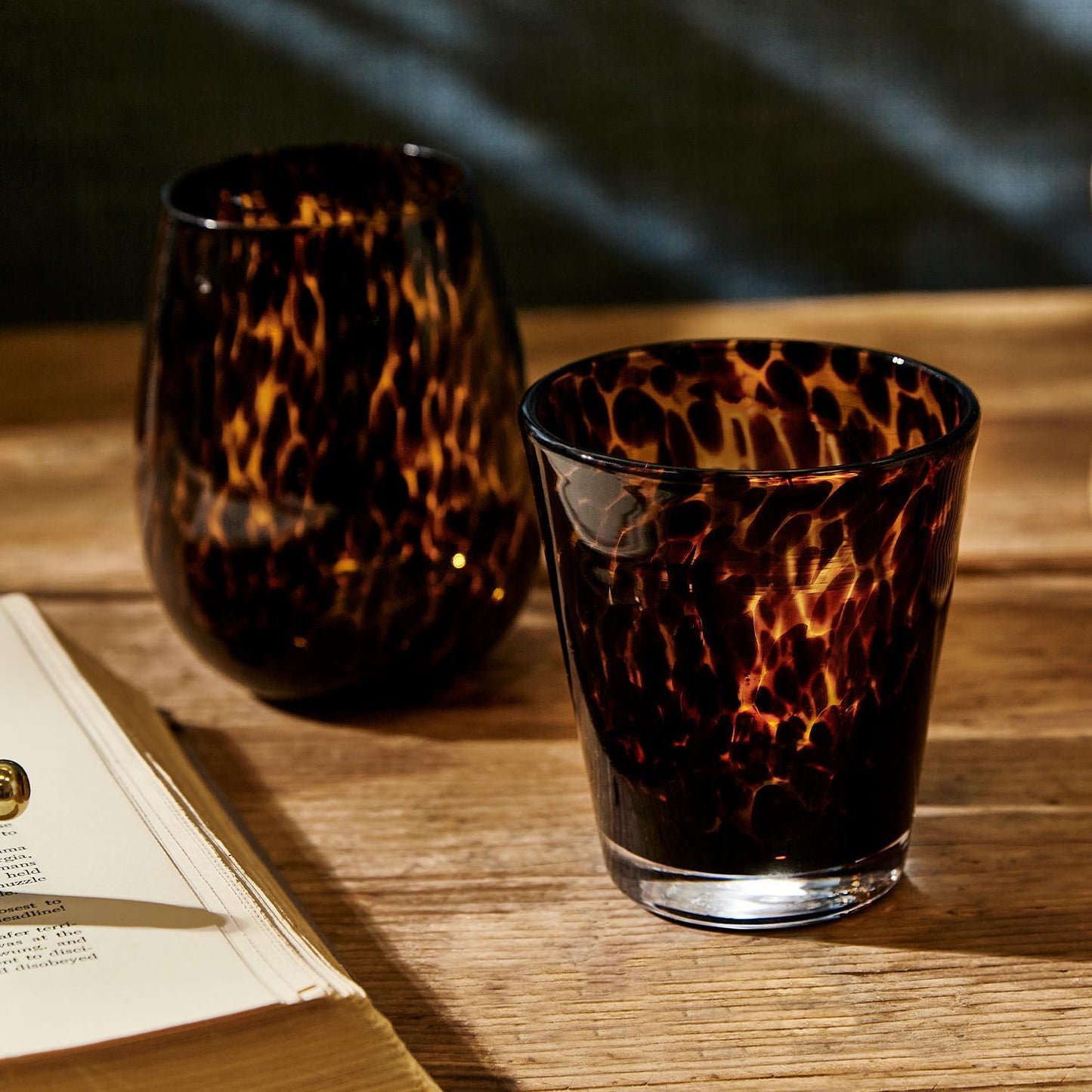 Tortoise Print Glasses