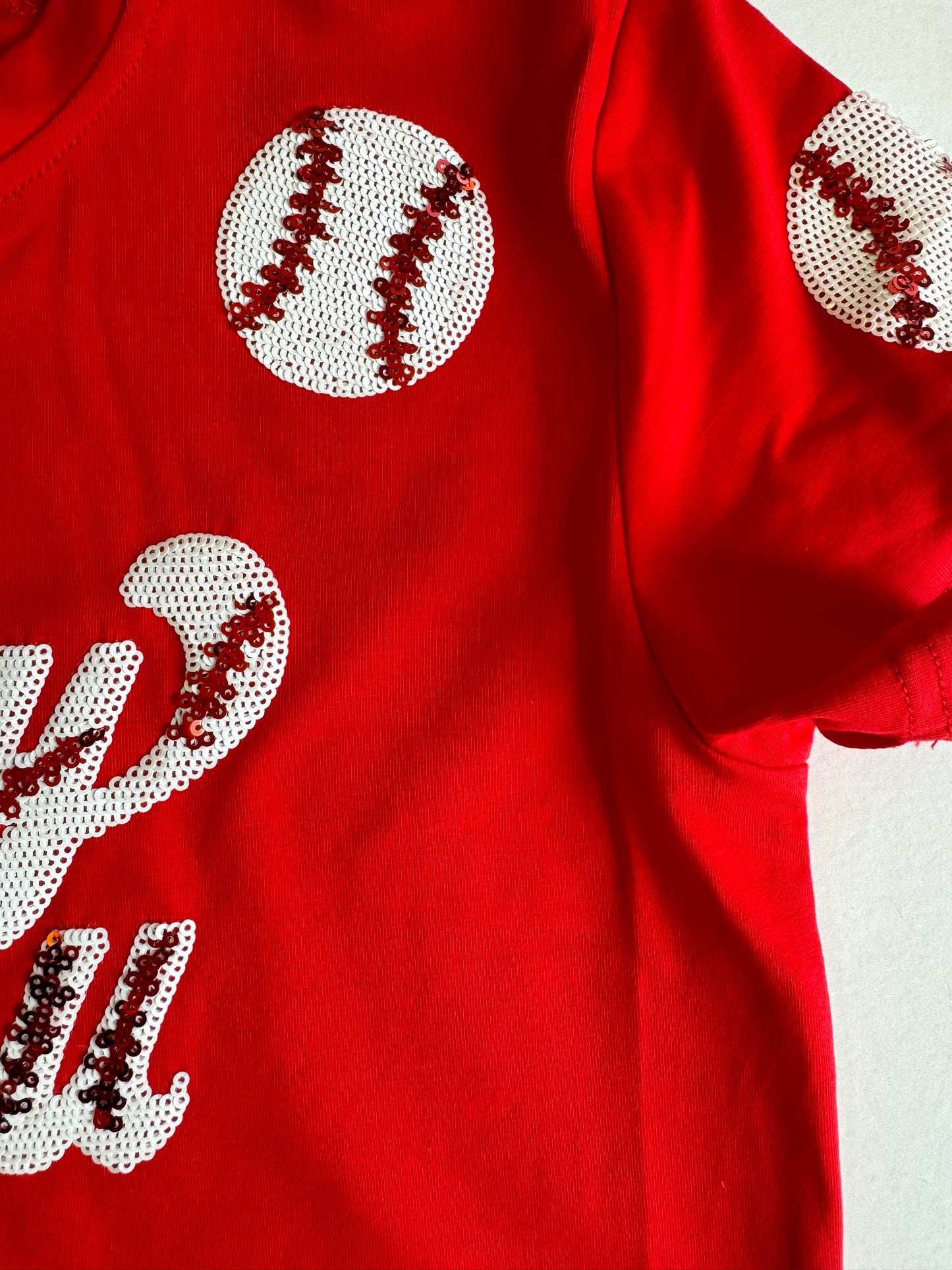 ONLINE ONLY Kids Red Play Ball Shirt