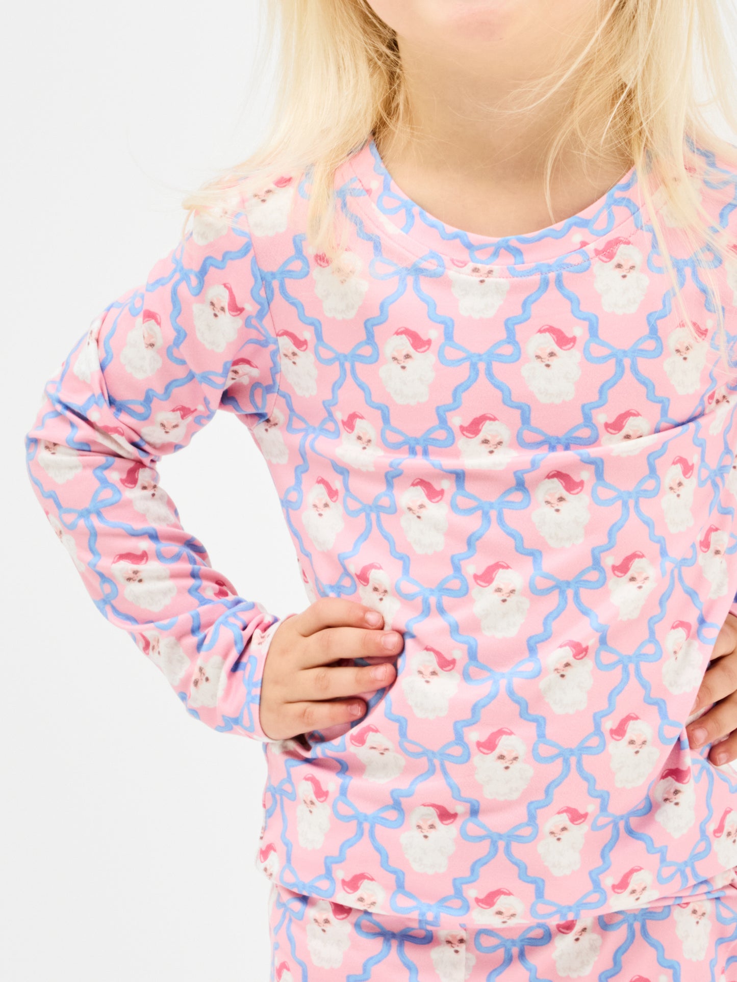 Santa Baby Bows Pajamas