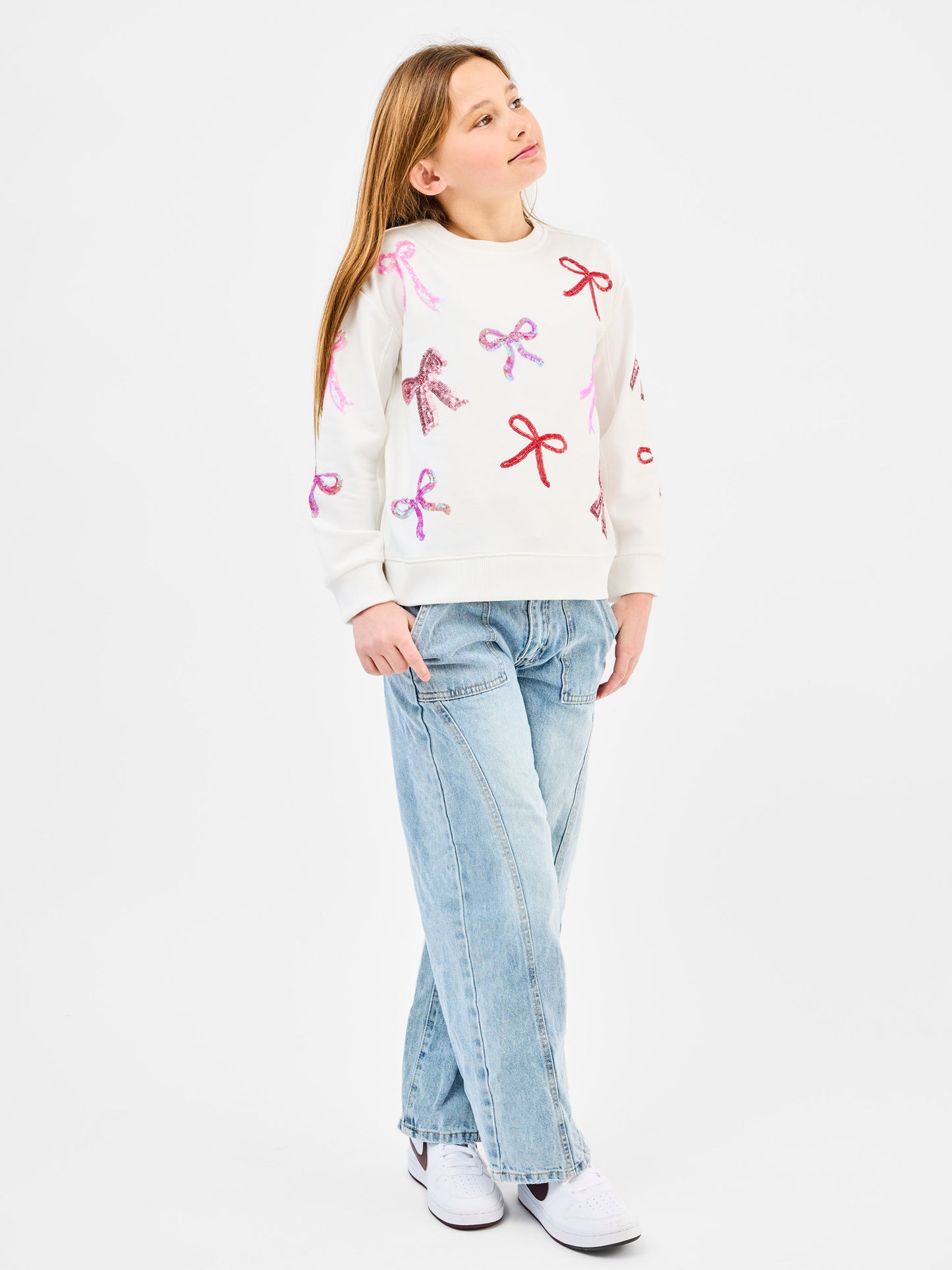 Bows Sarah Sweatshirt (Youth)