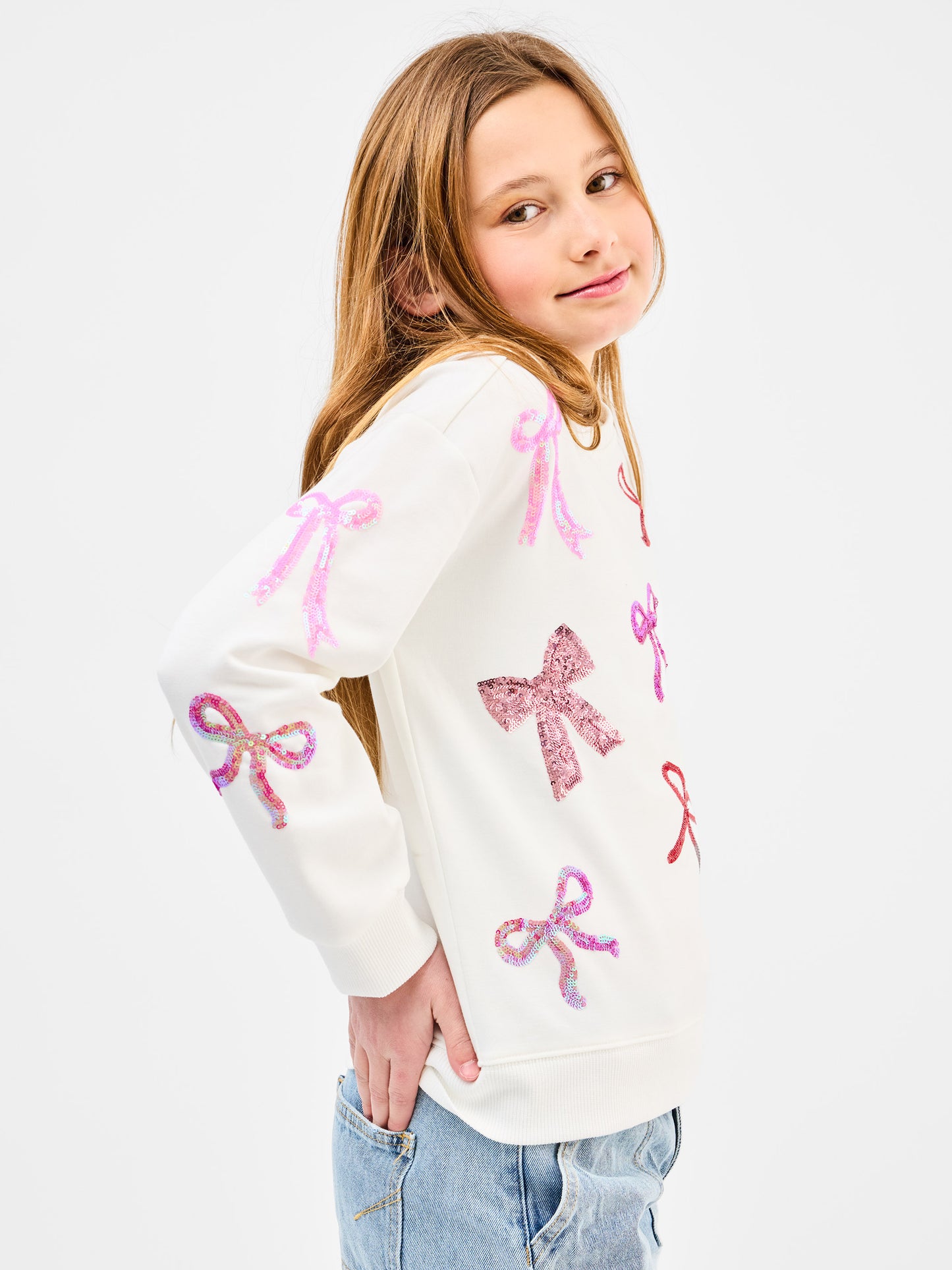 Bows Sarah Sweatshirt (Youth)