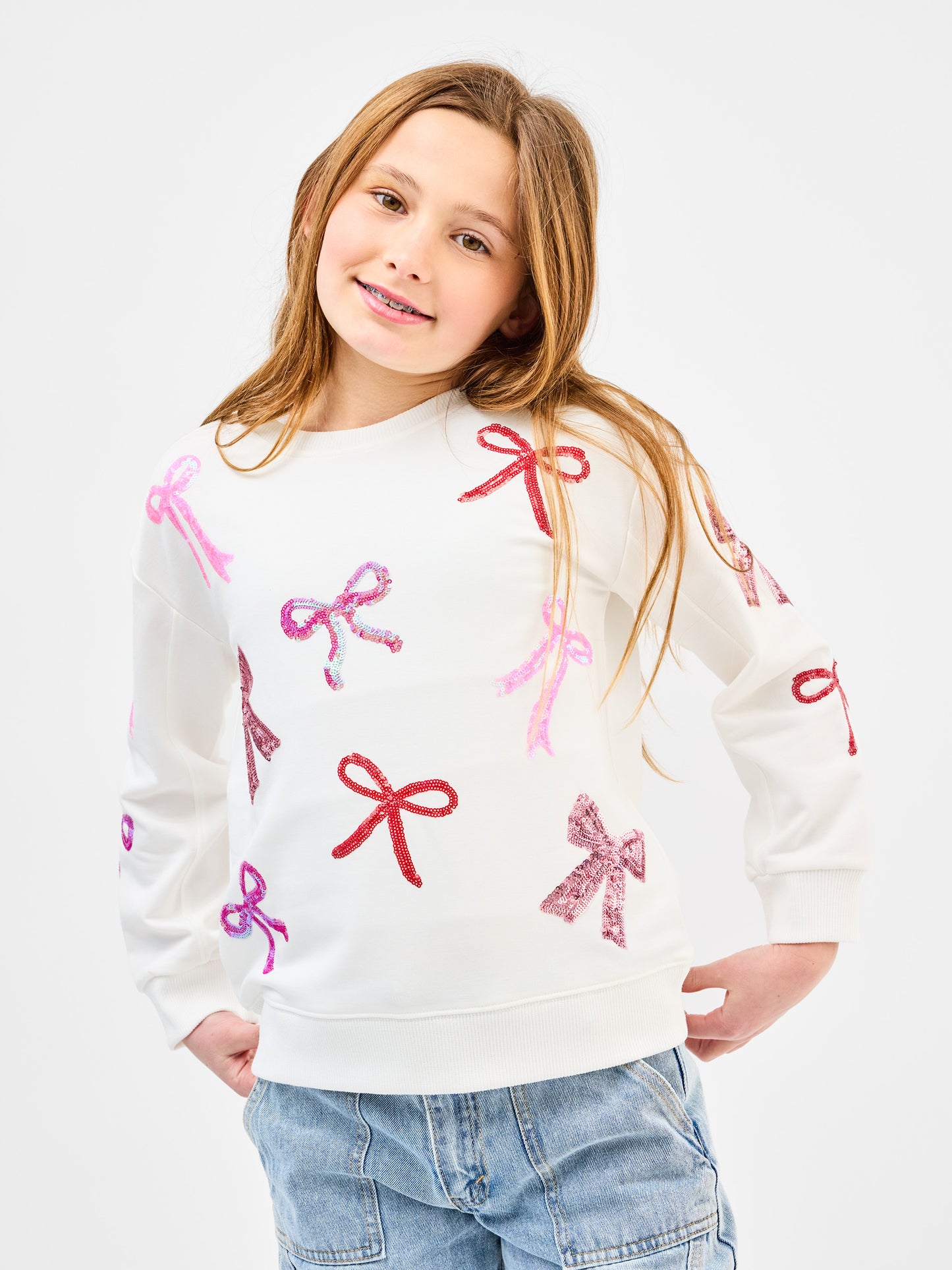 Bows Sarah Sweatshirt (Youth)