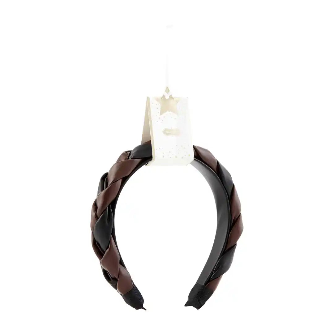 3 Colors | Braided Leather Headband