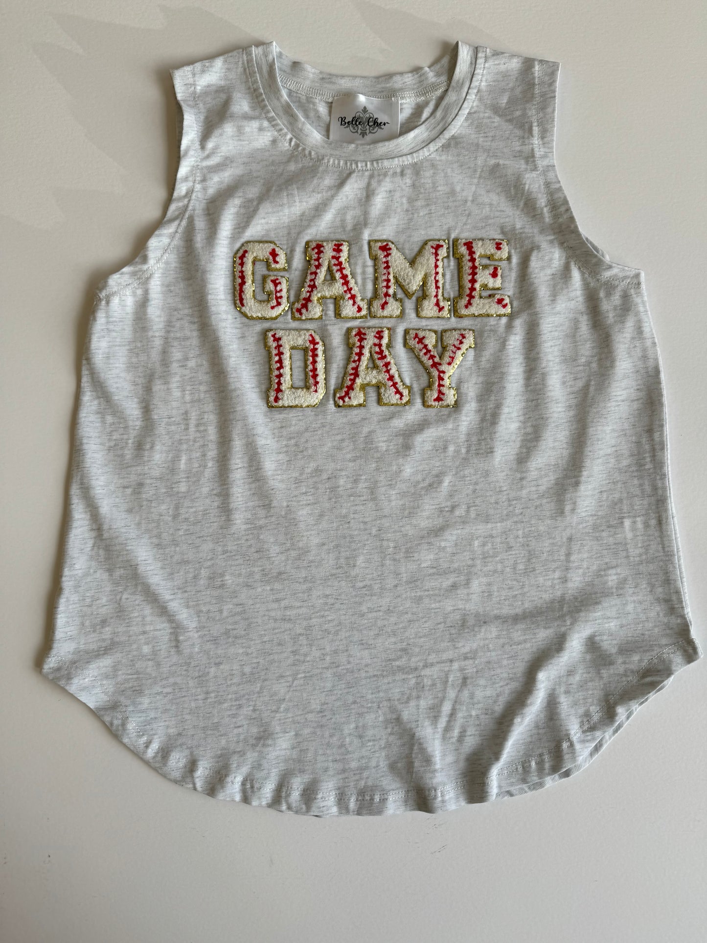 ONLINE ONLY Kids Game Day Chenille Tank