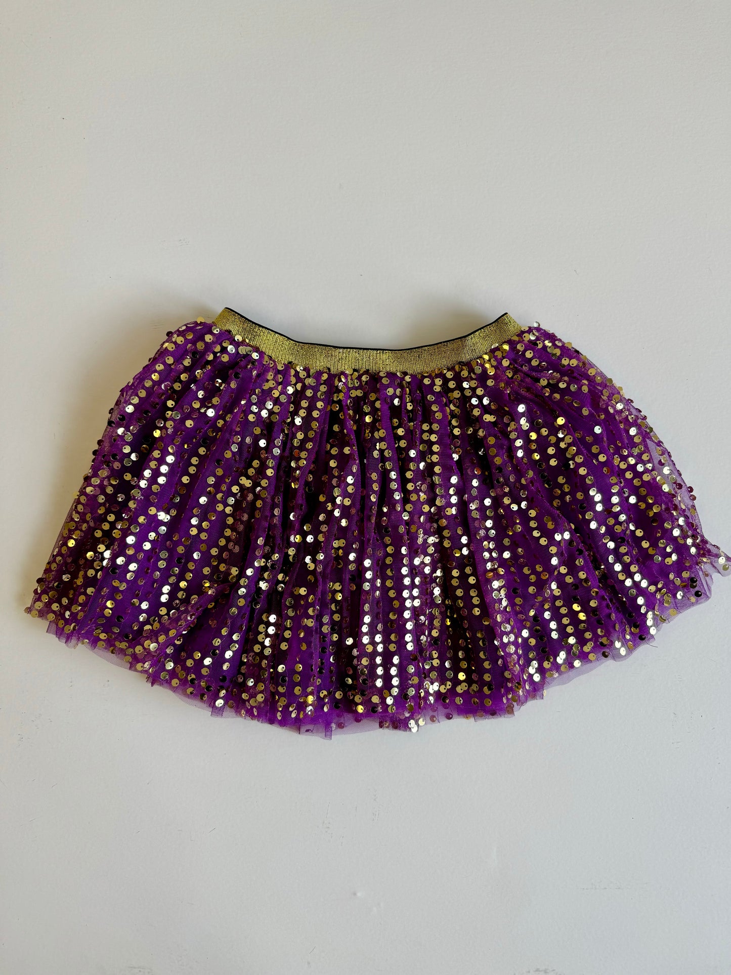 Purple & Gold Sequin Tutu