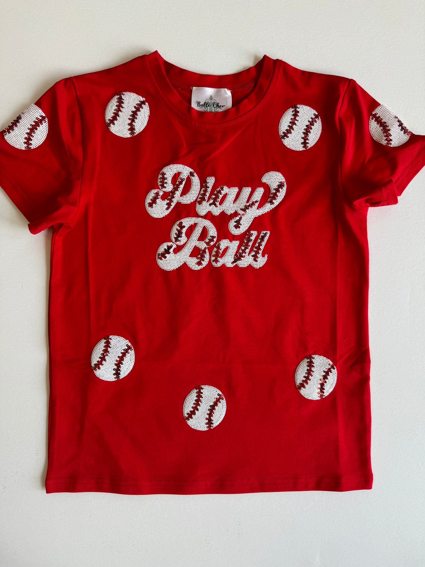 ONLINE ONLY Kids Red Play Ball Shirt