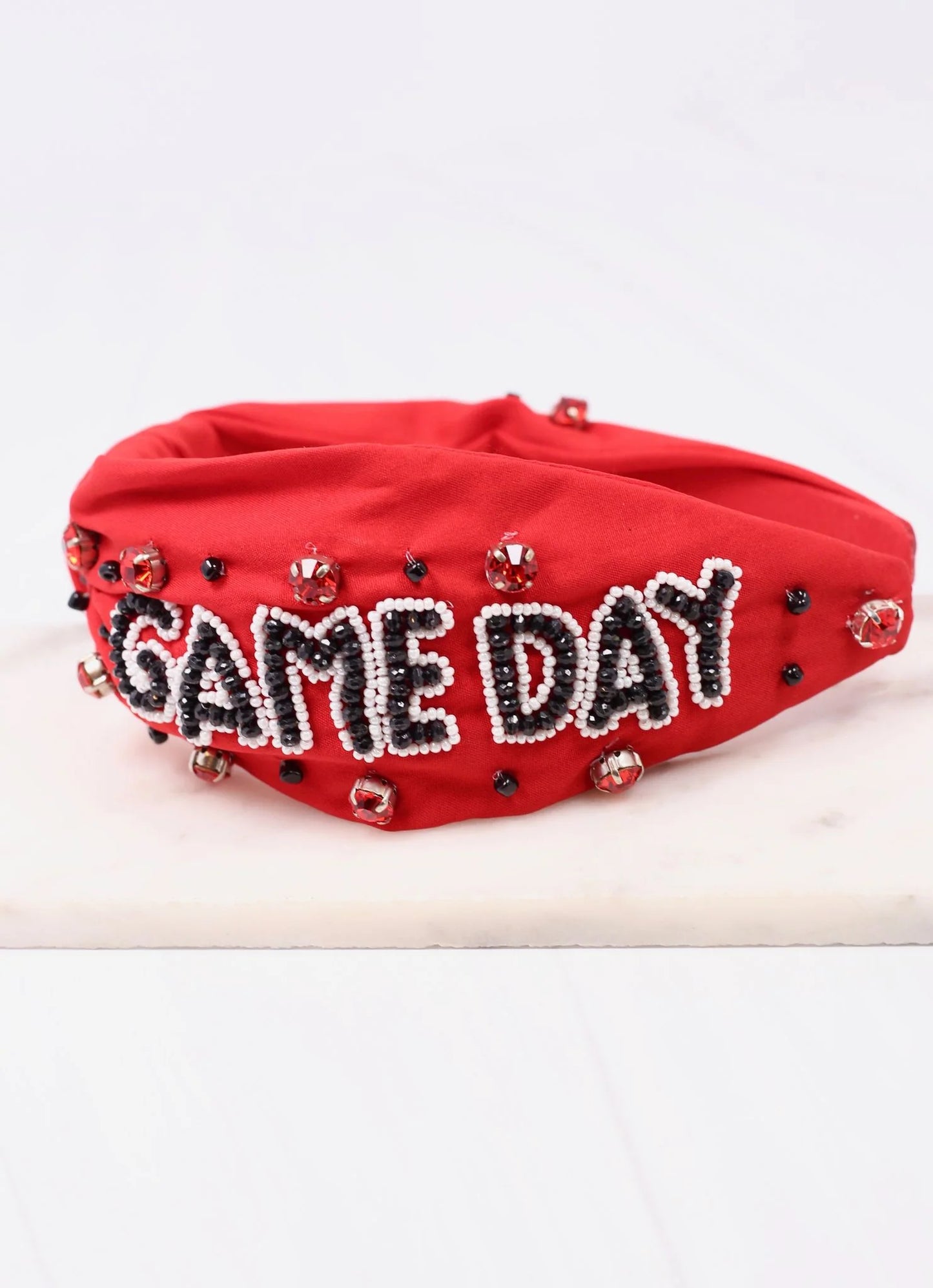 Red & Black Game Day Headband