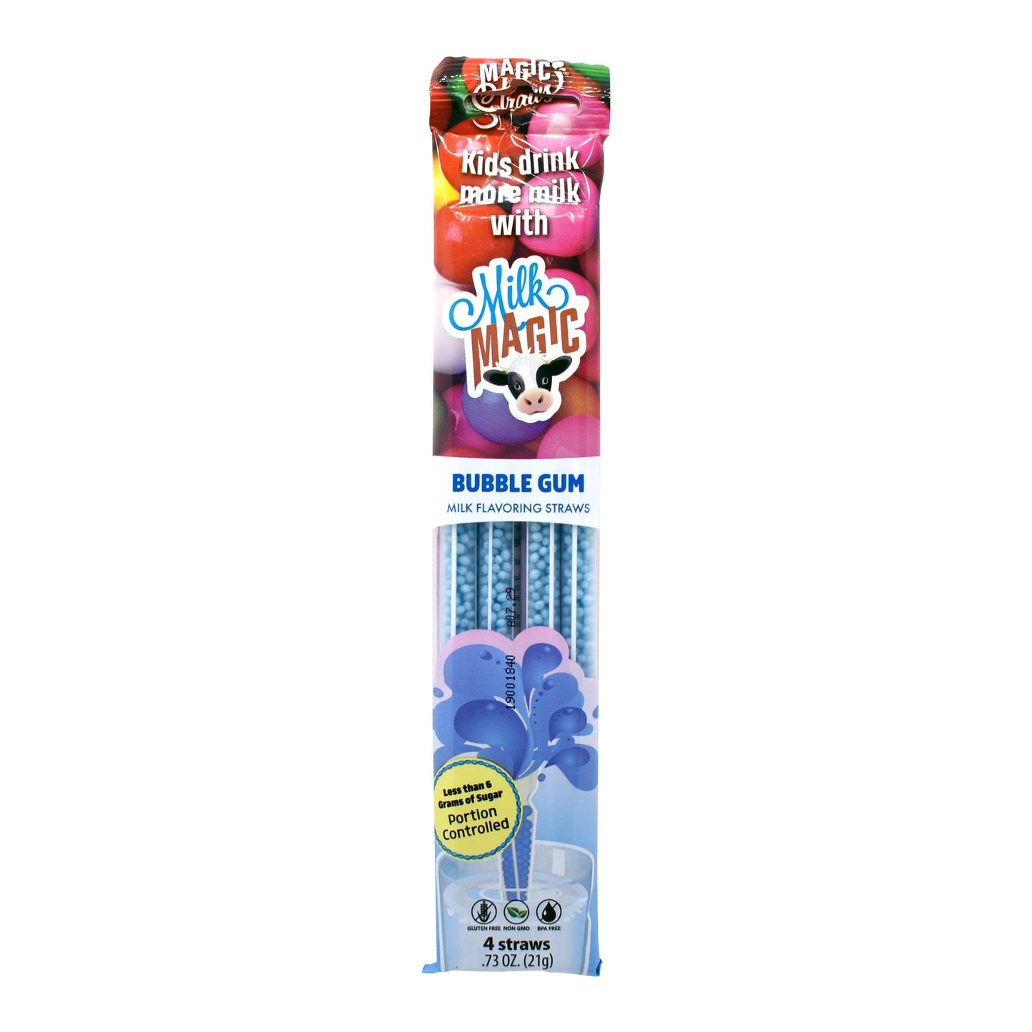 Bubble Gum Magic Straws