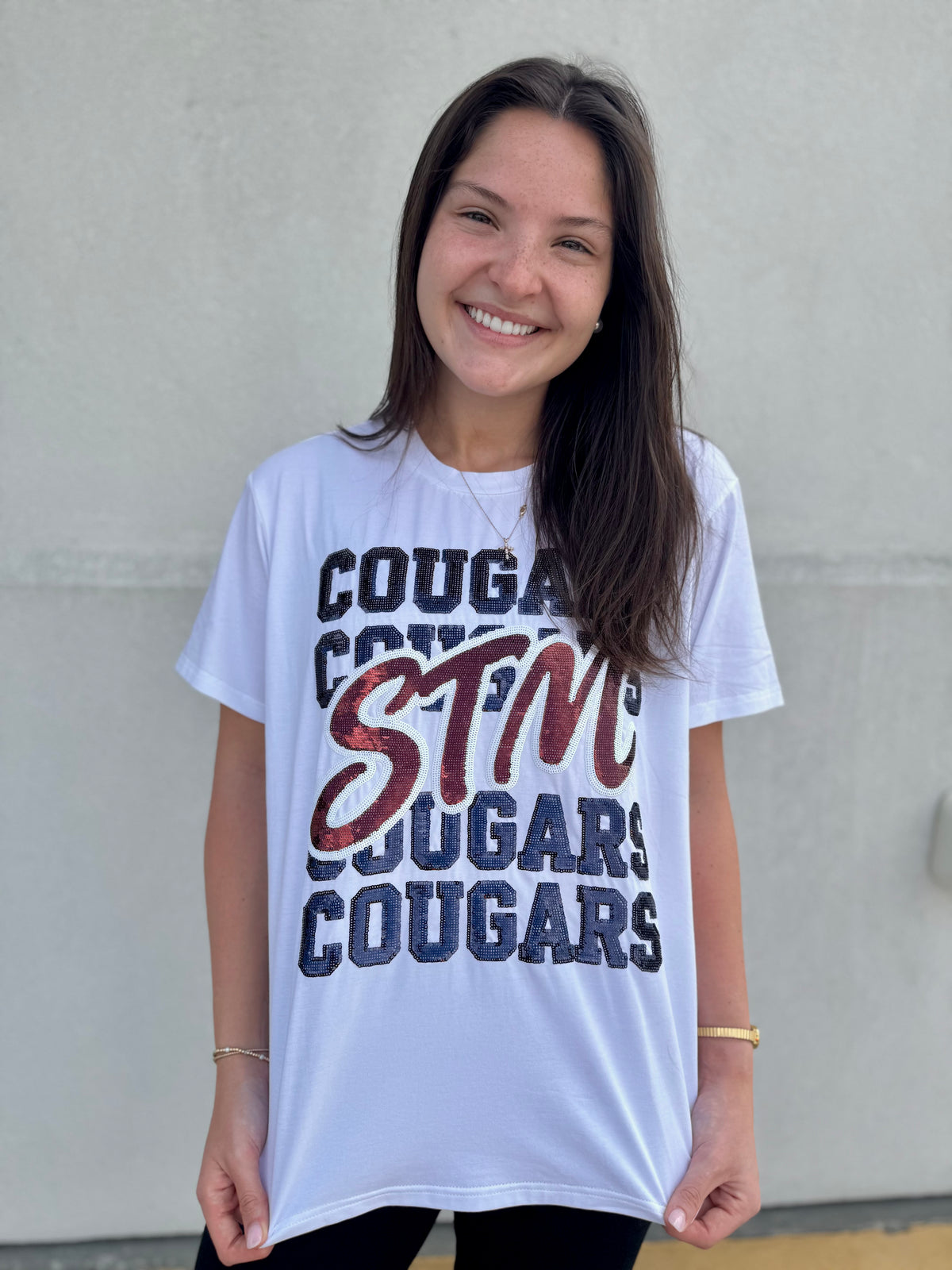 PRE-ORDER - STM Cougars Stacked Top - 4-5 week TAT