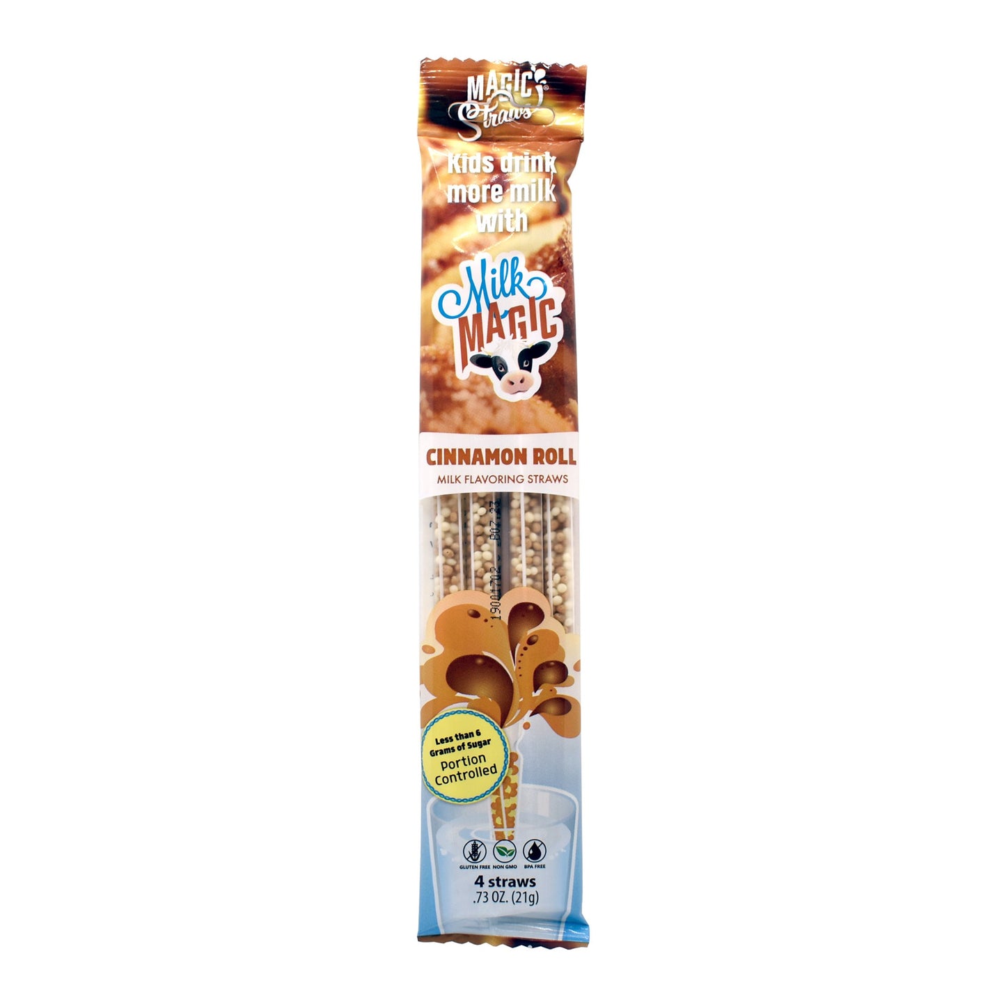 Cinnamon Roll Magic Straws