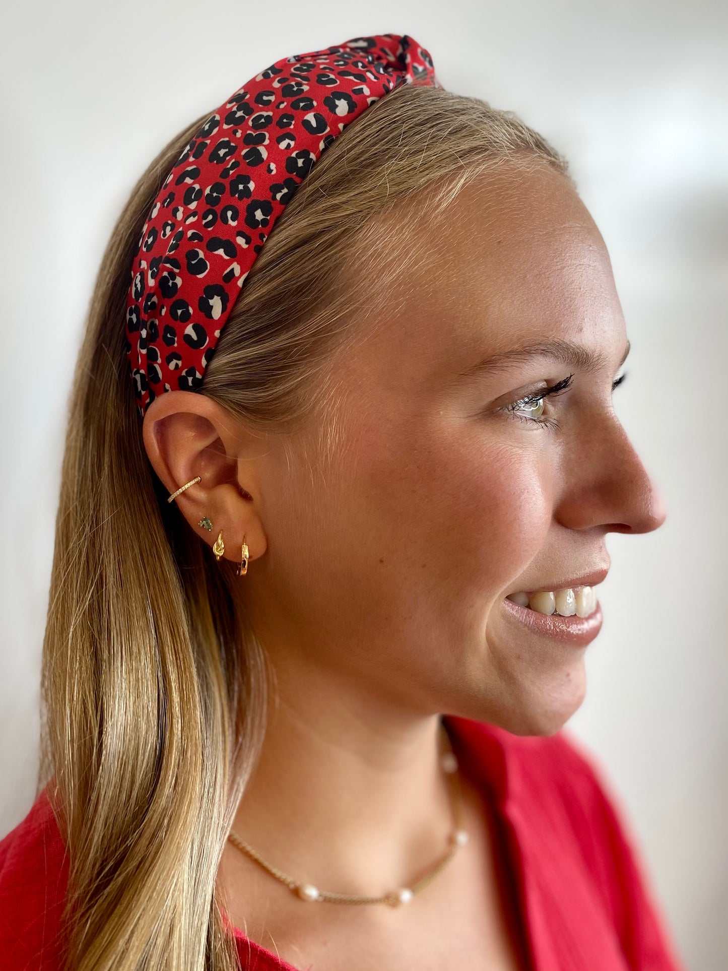 Walk this Way Headband - Red