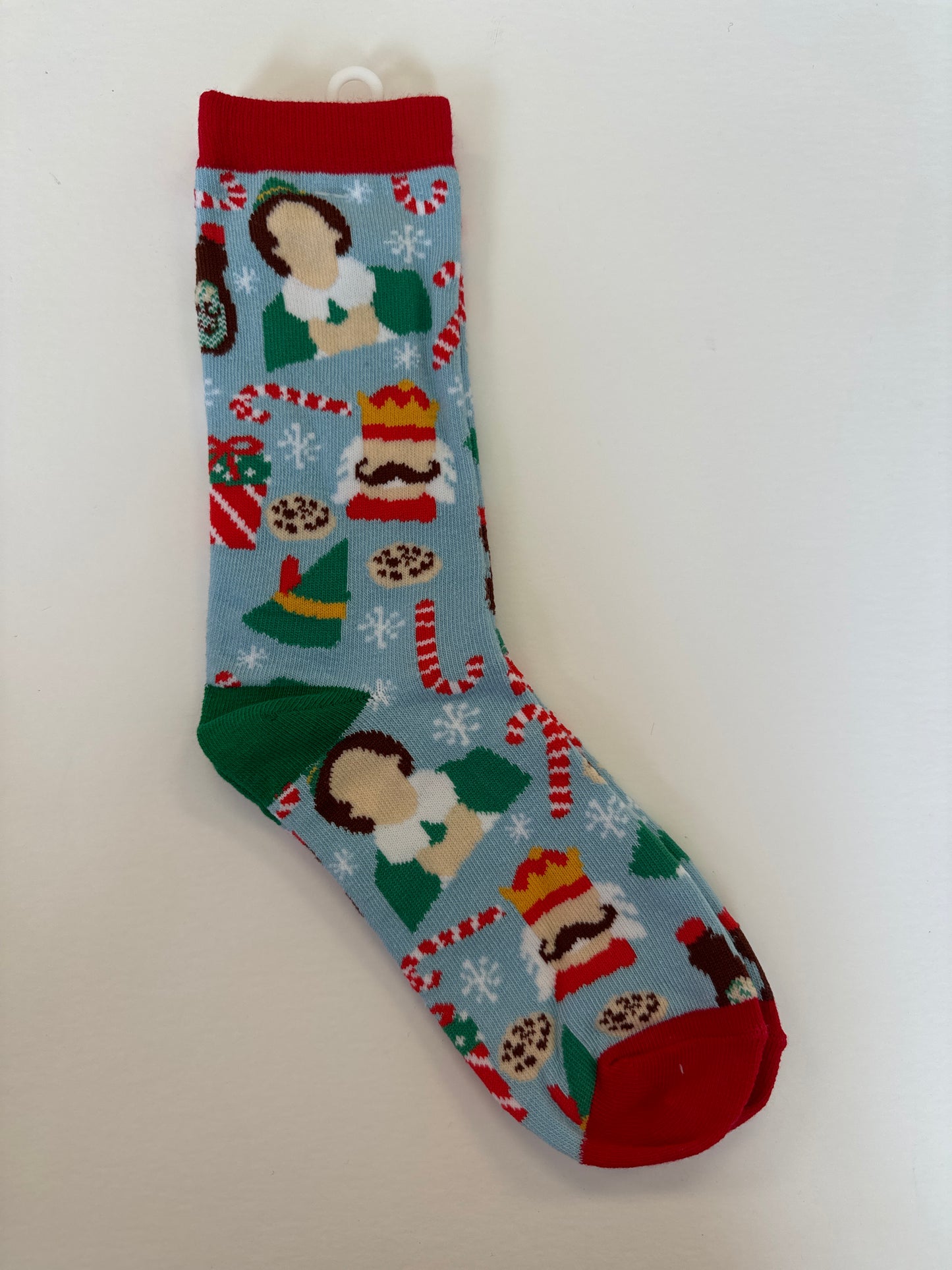 Adult Elf Holiday Socks