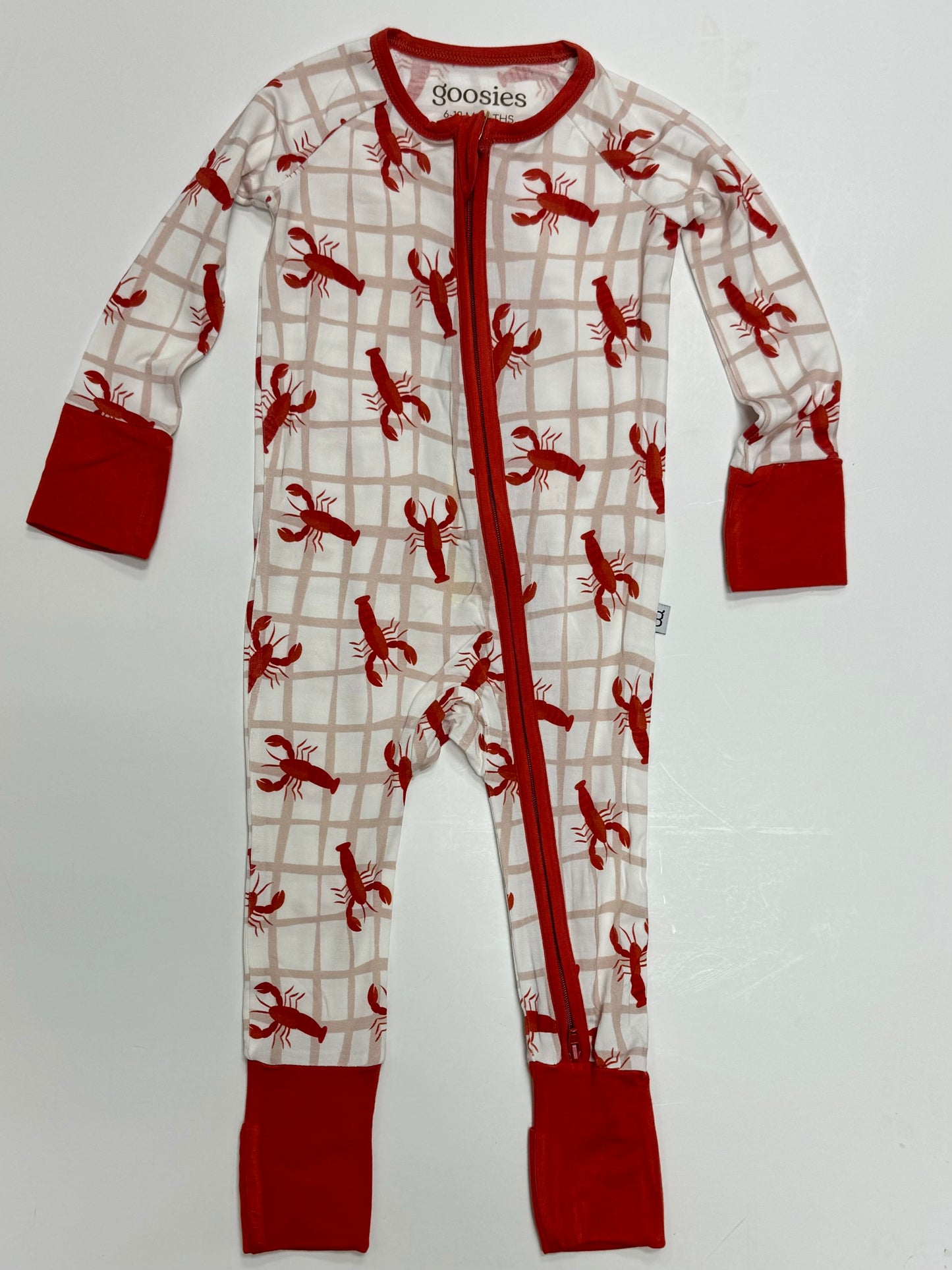 Crawfish Long Sleeve Zip Pjs