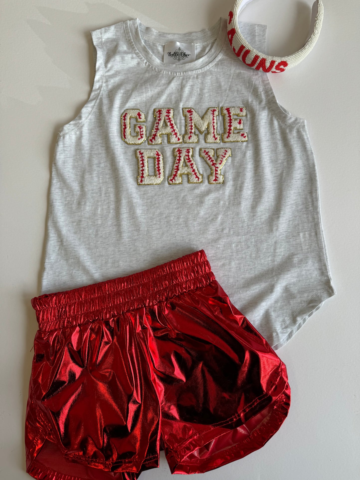 ONLINE ONLY Kids Game Day Chenille Tank