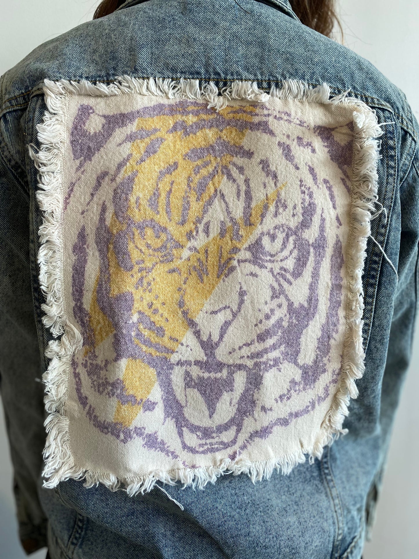 ONLINE ONLY Eye of the Tiger Denim Jacket