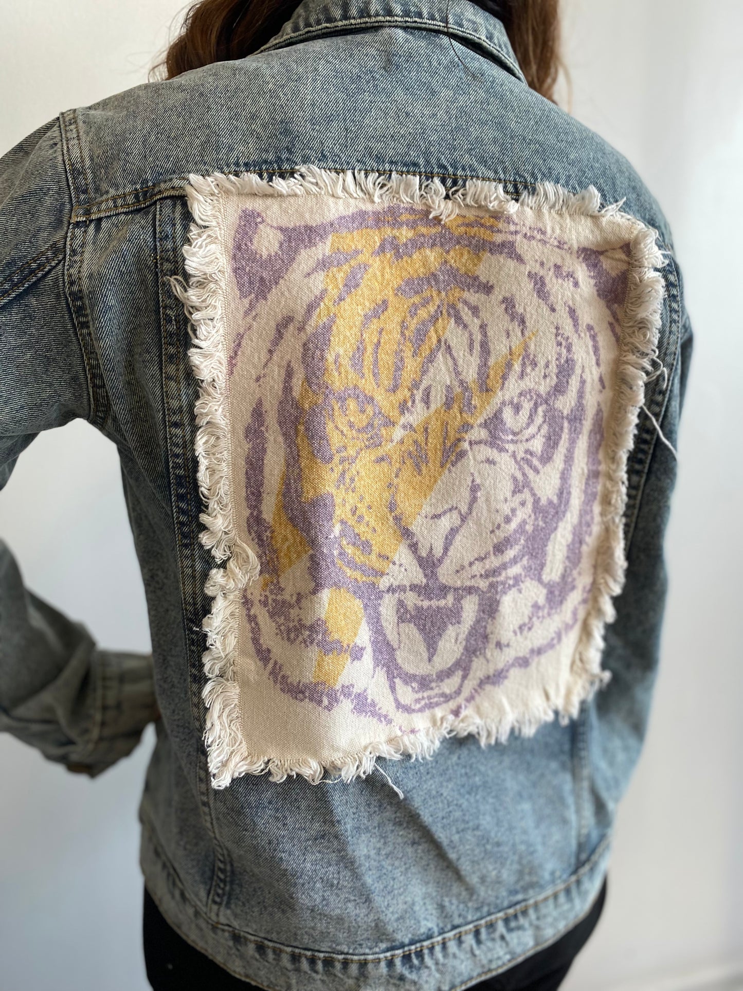 ONLINE ONLY Eye of the Tiger Denim Jacket