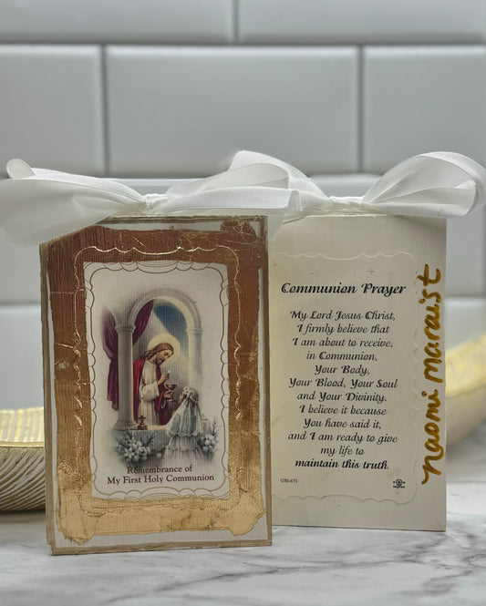 Remembrance of My First Holy Communion