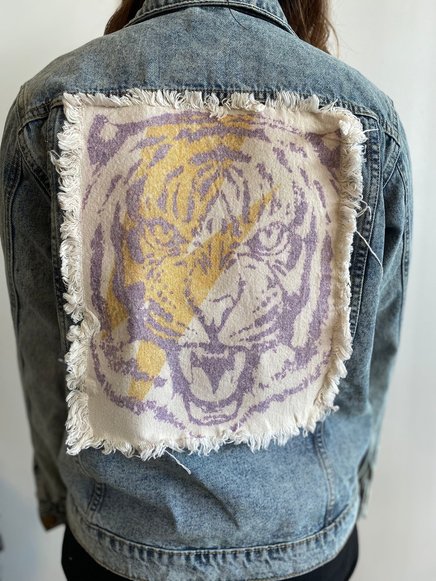 ONLINE ONLY Eye of the Tiger Denim Jacket
