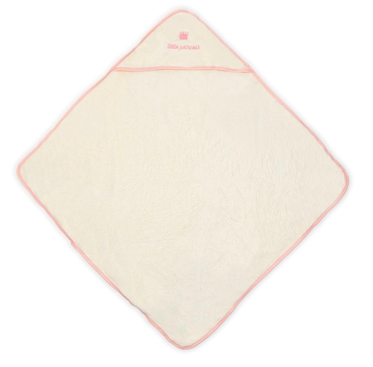 Little Prince / Princess Embroidered Super Soft Hooded Towel