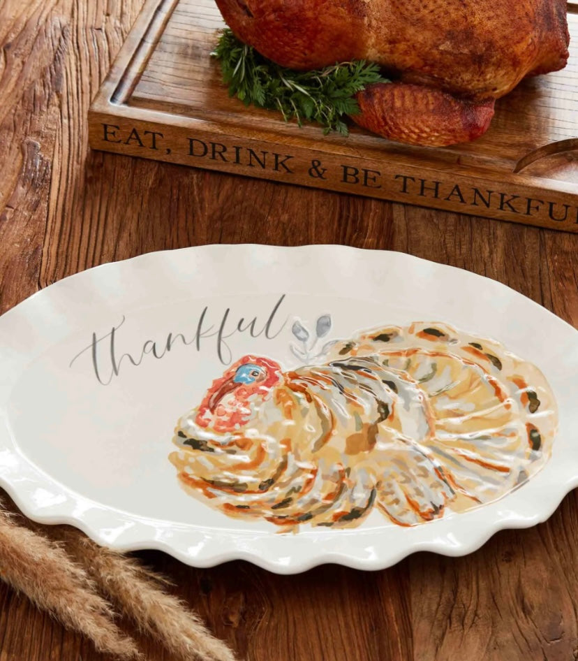 Gather Turkey Platter