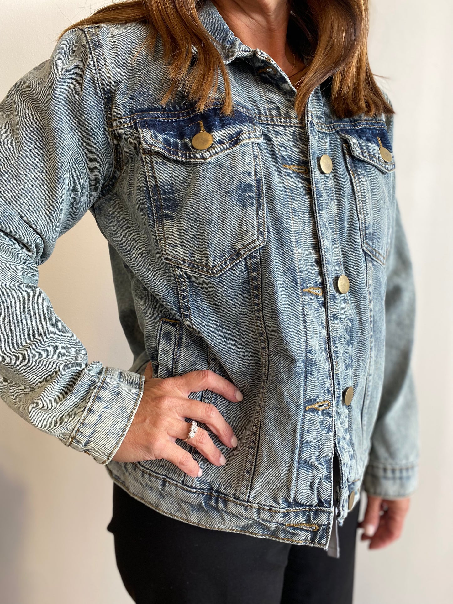 ONLINE ONLY Eye of the Tiger Denim Jacket