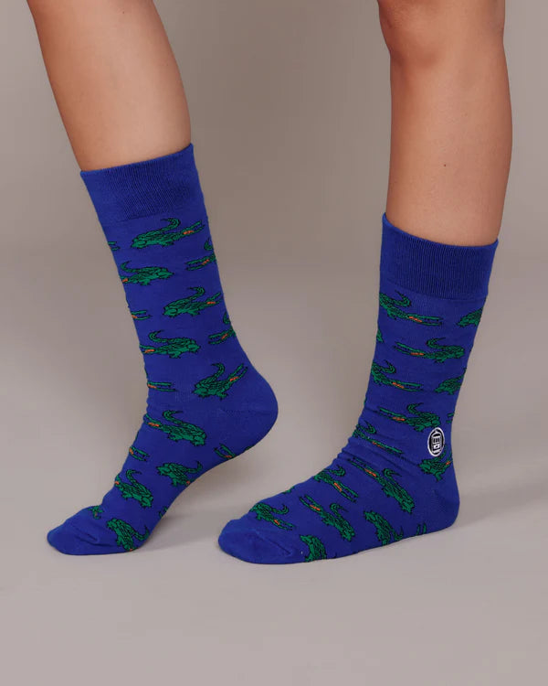 Gator Blue Socks