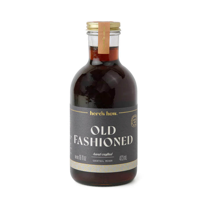 Old Fashioned Crafted Cocktail Mixer 16 oz