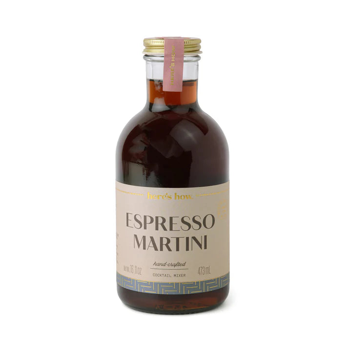 Espresso Martini Crafted Cocktail Mixer 16 oz