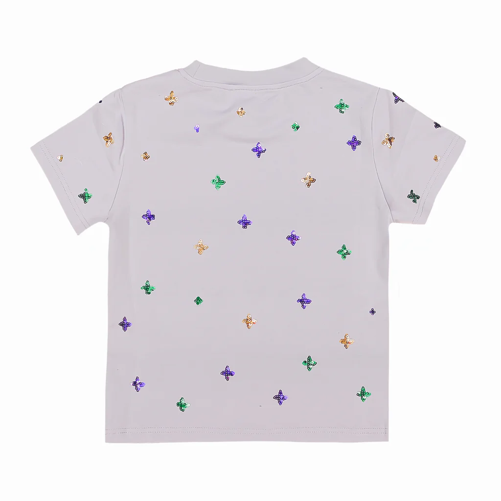 Throw Me Some Beads Sequin Shirt - Youth