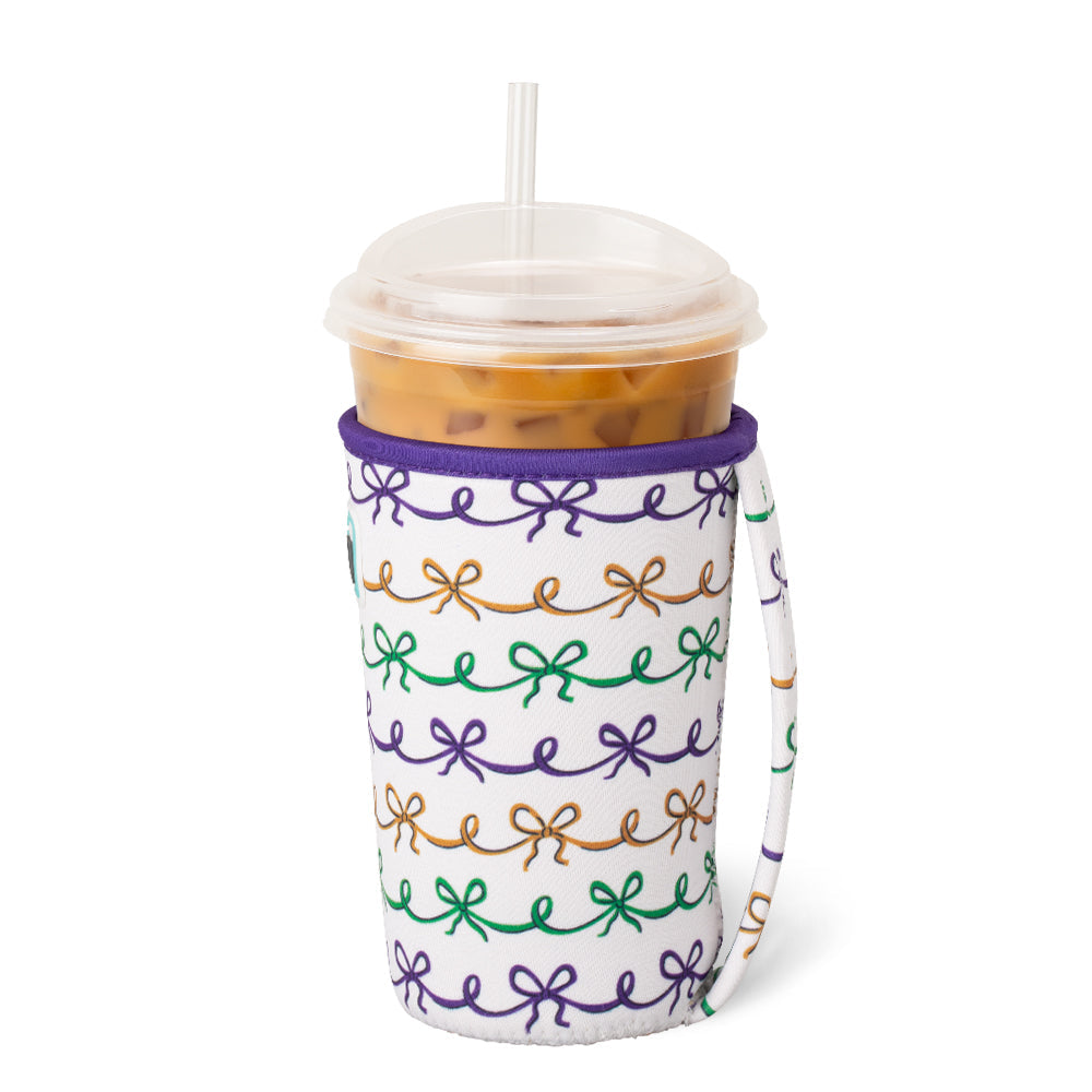 MARDI GRAS BOWS
Medium Iced Cup Coolie