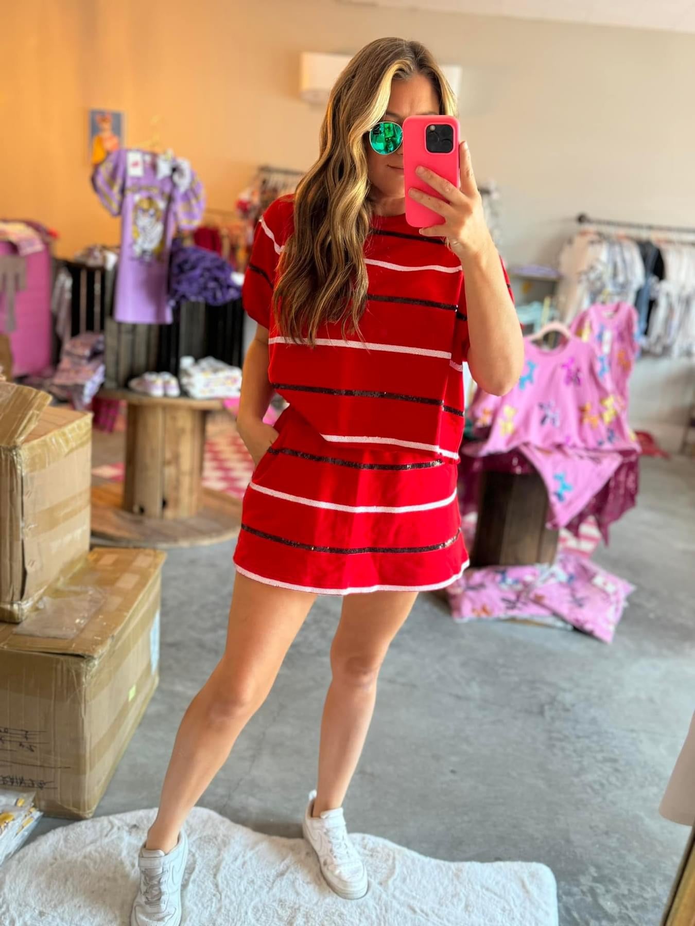 Cajuns Stripe Set