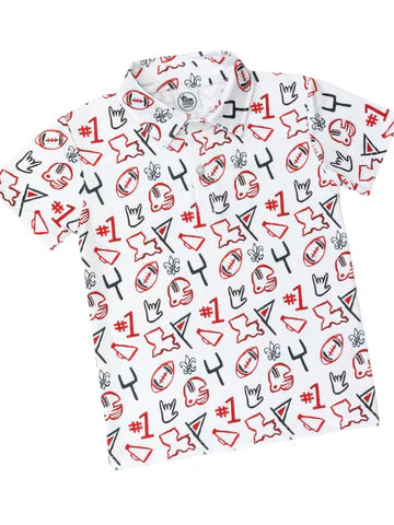 Geaux Cajuns Golf Polo