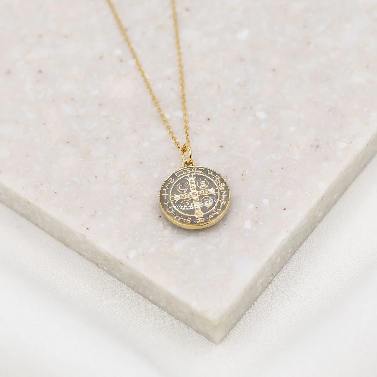 Jubilee Medal of St. Benedict Necklace