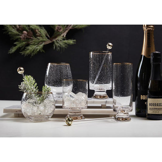 Gold Rimmed Glassware