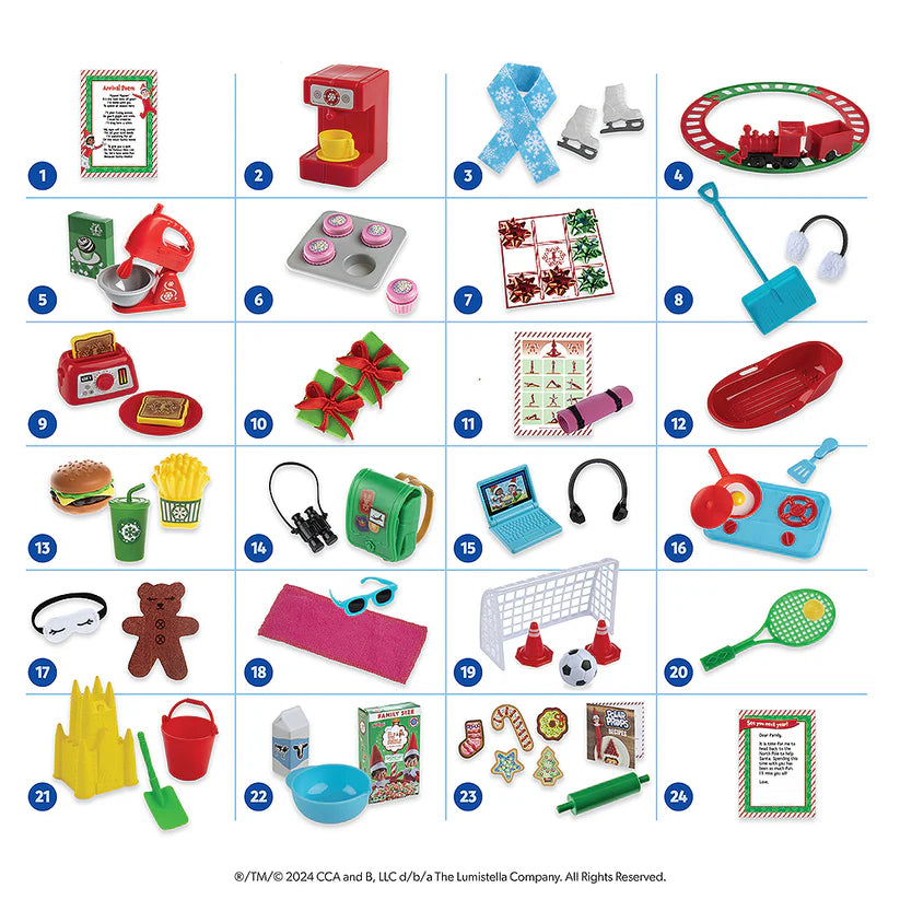Polar Props™ 24-Day Ultimate Elf Ideas Kit