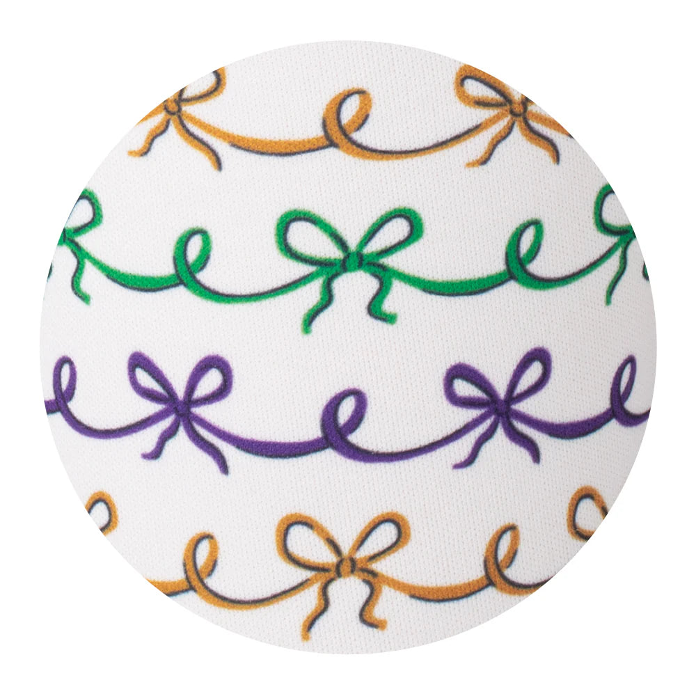 MARDI GRAS BOWS Can Coolie