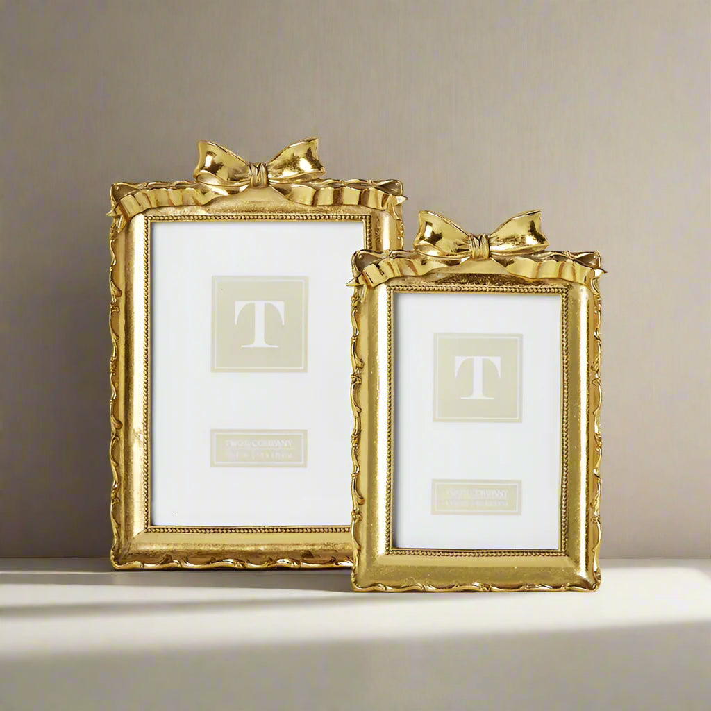 Gold Frames with Accent Bow