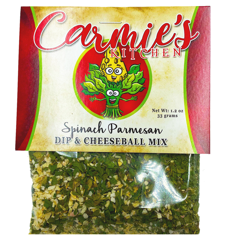 Spinach Parmesan Dip & Cheeseball Mix