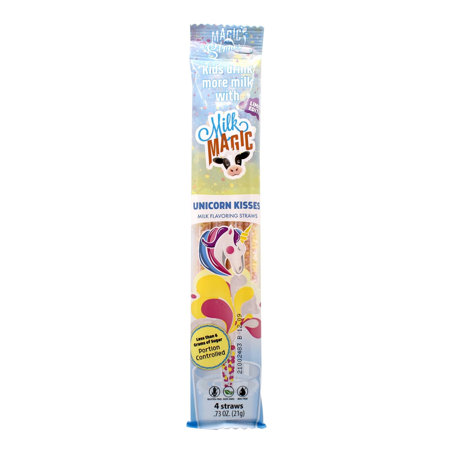 Unicorn Kisses Magic Straws
