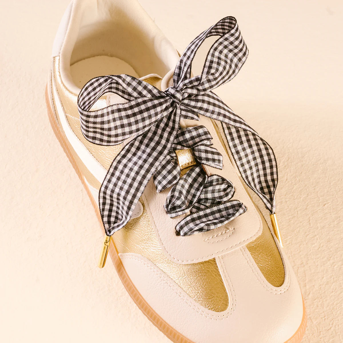Gingham Step It Up Shoelaces- 3 Colors