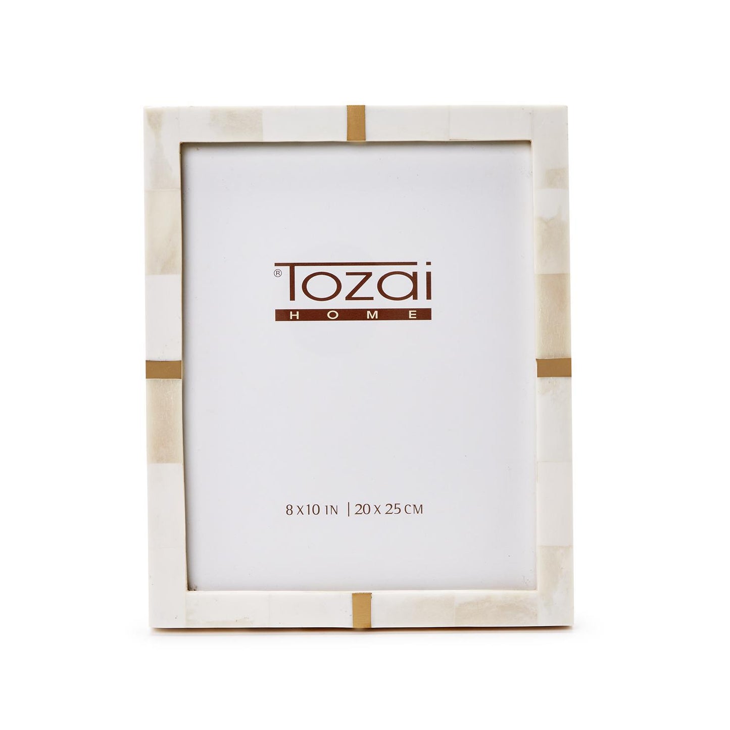 Bone and Brass 8x10 Photo Frame