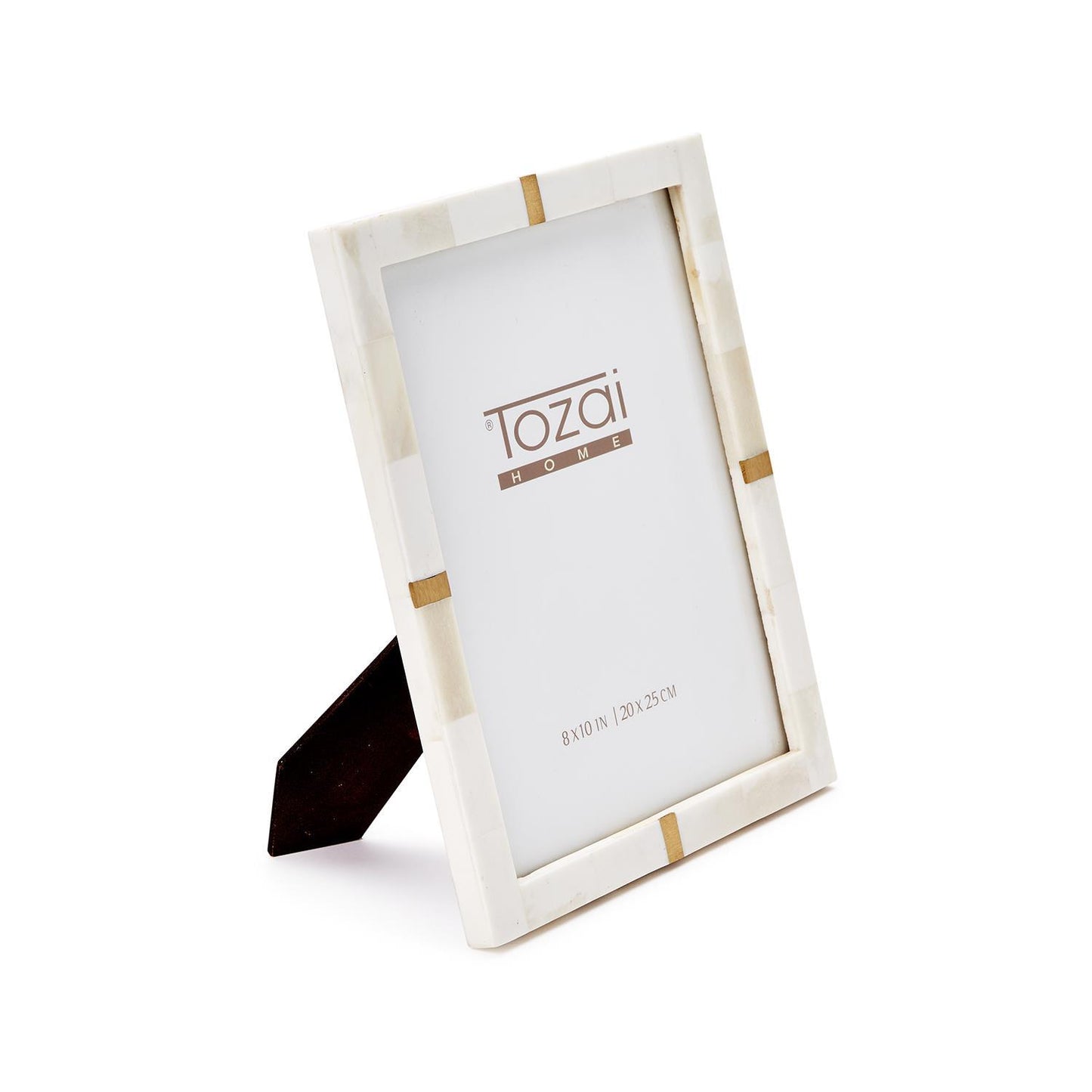 Bone and Brass 8x10 Photo Frame
