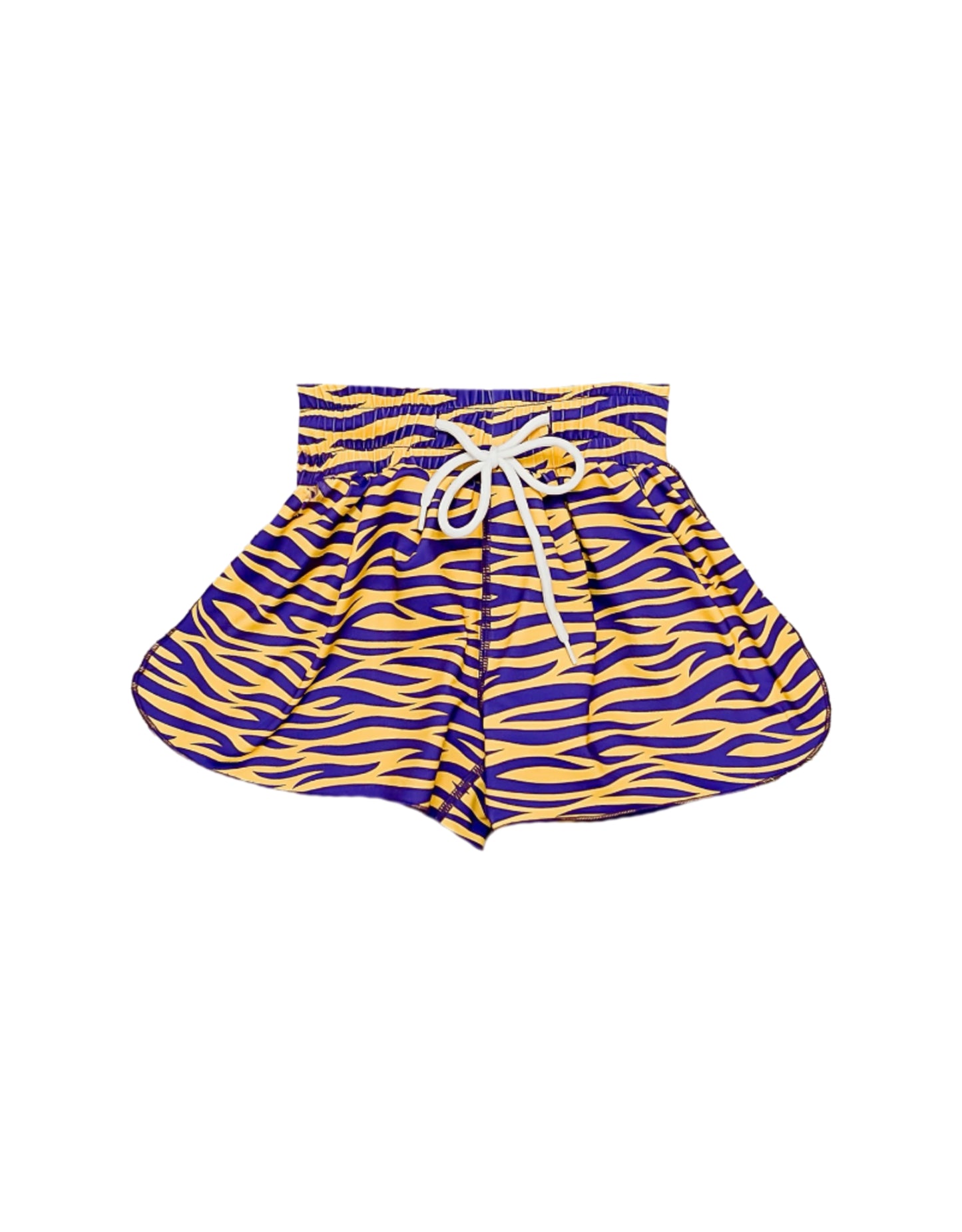 Tiger Striped Butterfly Shorts