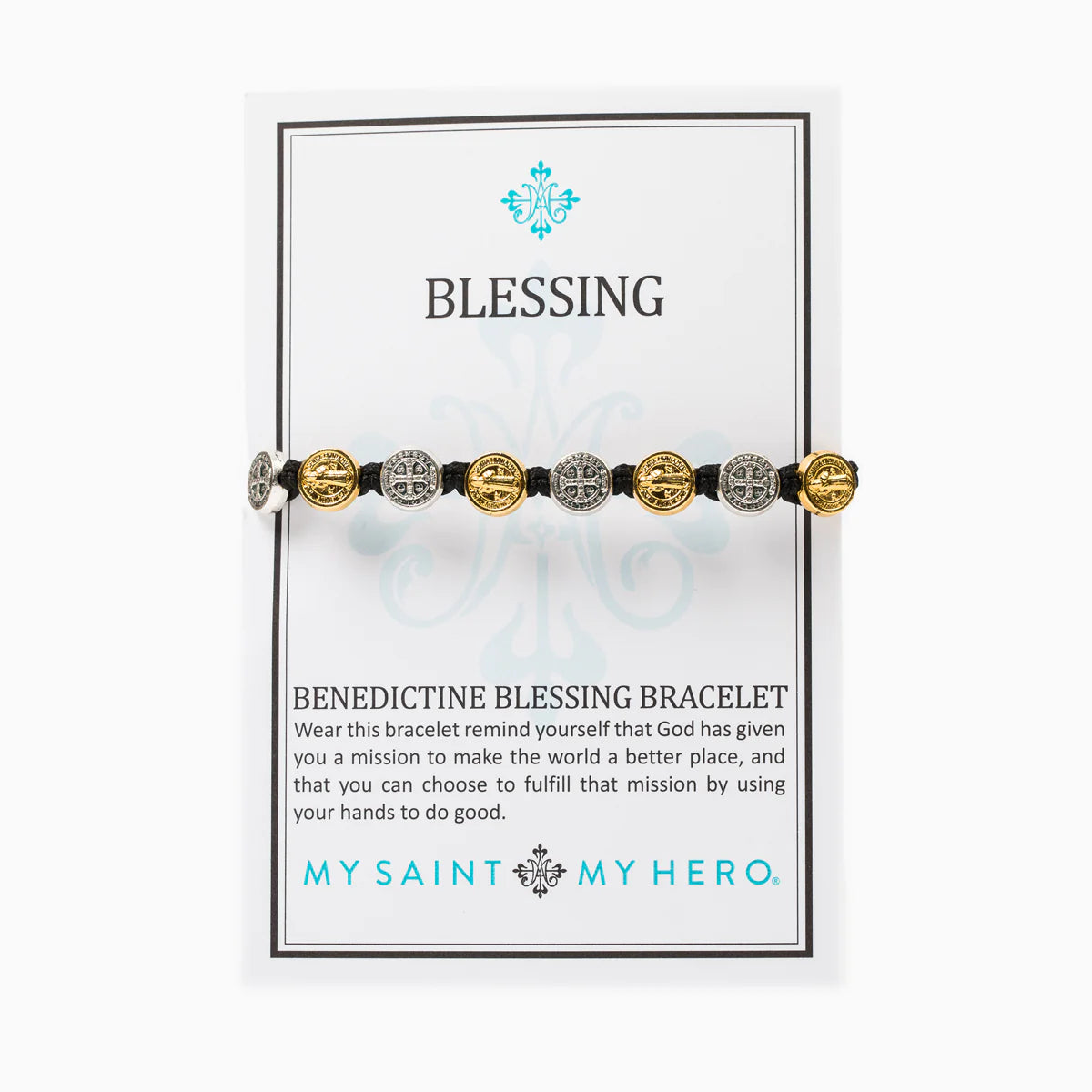 Benedictine Blessing Bracelet - Mixed Medals
